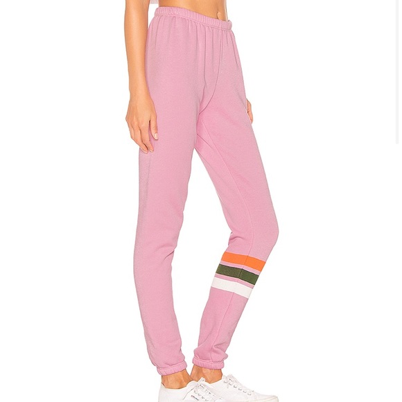 Wildfox Couture Knox Vintage Stripe Sweatpant - Picture 2 of 6